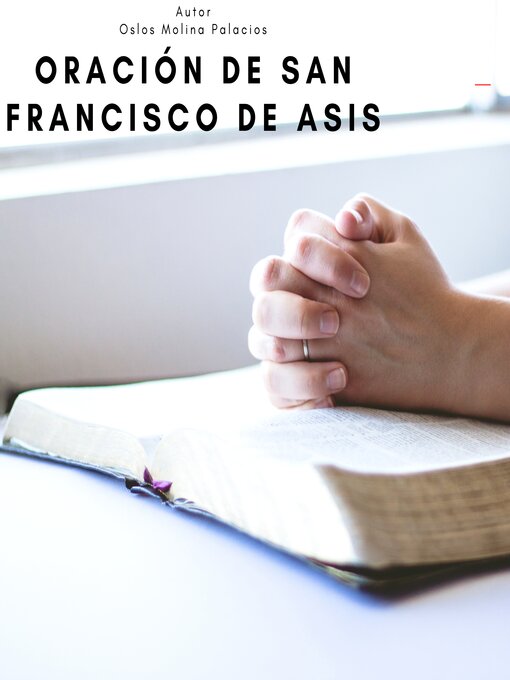 Cover image for Oración de San Francisco de Asis